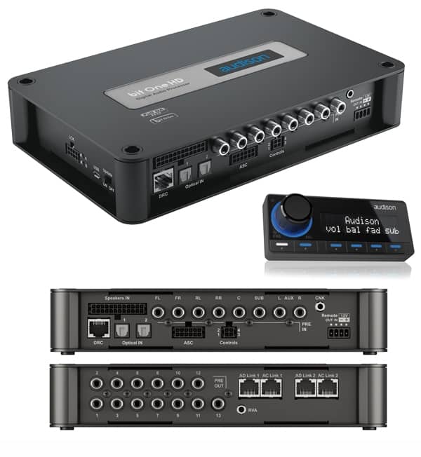 Audison Bit One HD Multi-Channel OEM Sound Processor for HD Audio Bass  Hull Custom